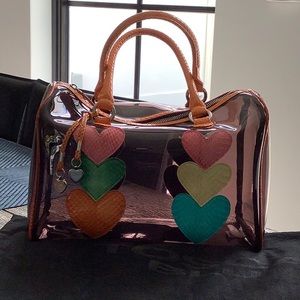 Italian TOSCA BLU summer transparent bag! SALE